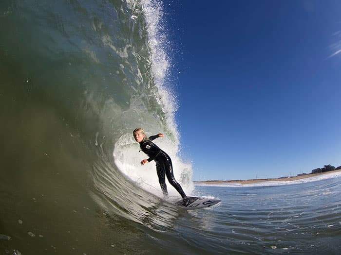 Cole sandman getting barreled