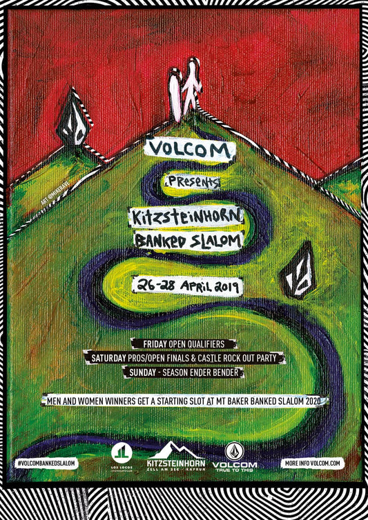 Volcom Banked Slalom am Kitzsteinhorn & Volcom Castle Rockout mit The Shrine