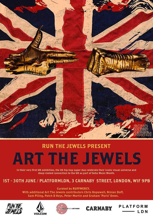 Run The Jewels 'Art The Jewels' U.K. Exhibition