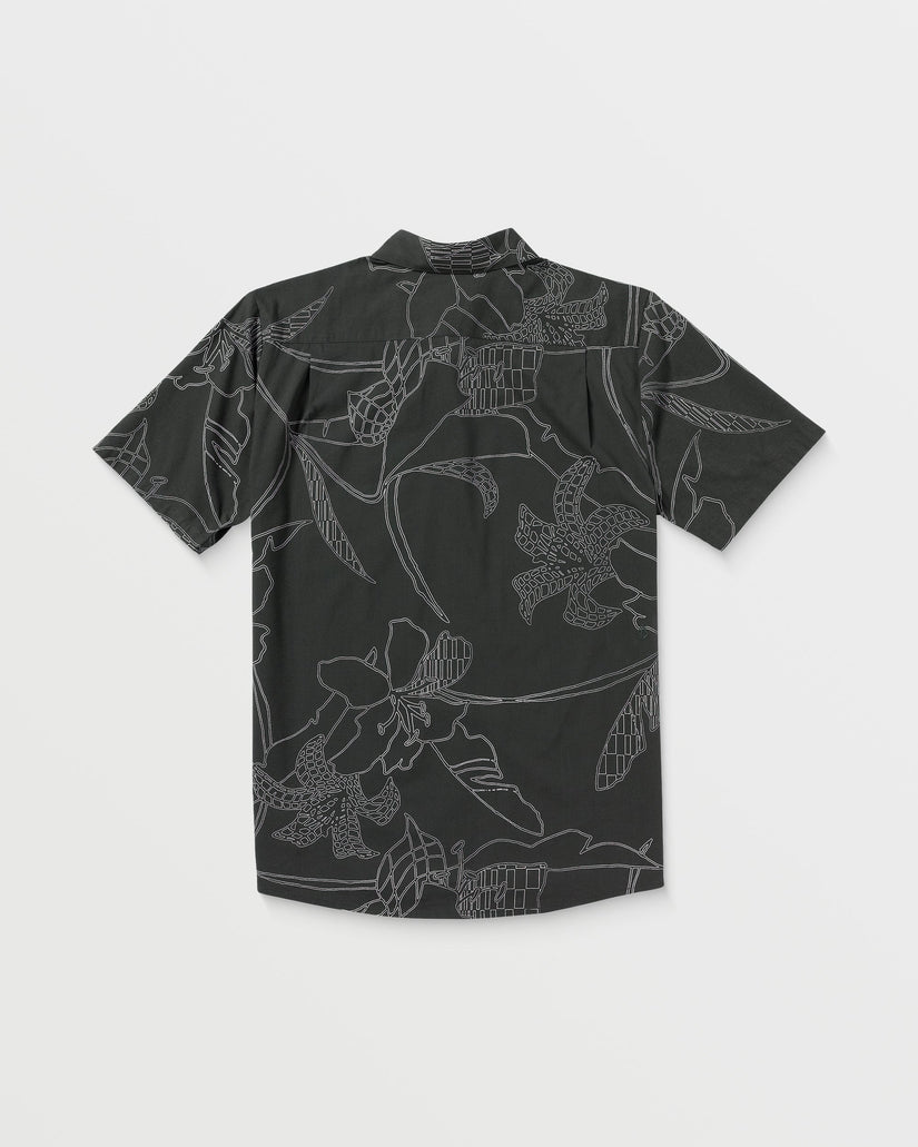 Cad Floral Shirt - STEALTH