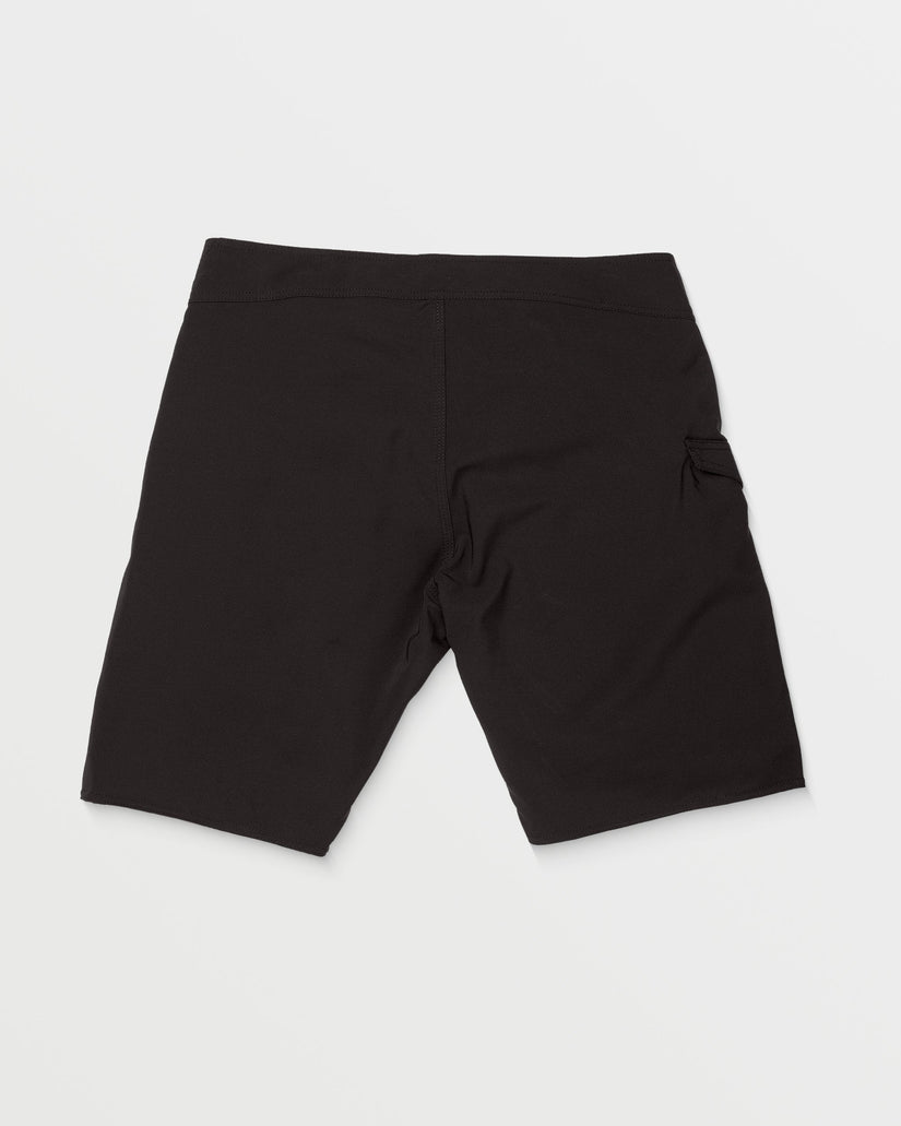 Lido Solid Mod 20" Boardshorts - BLACK