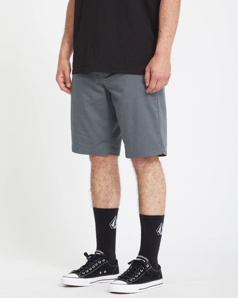 Frickin Modern Stretch 21" Shorts - DARK SLATE