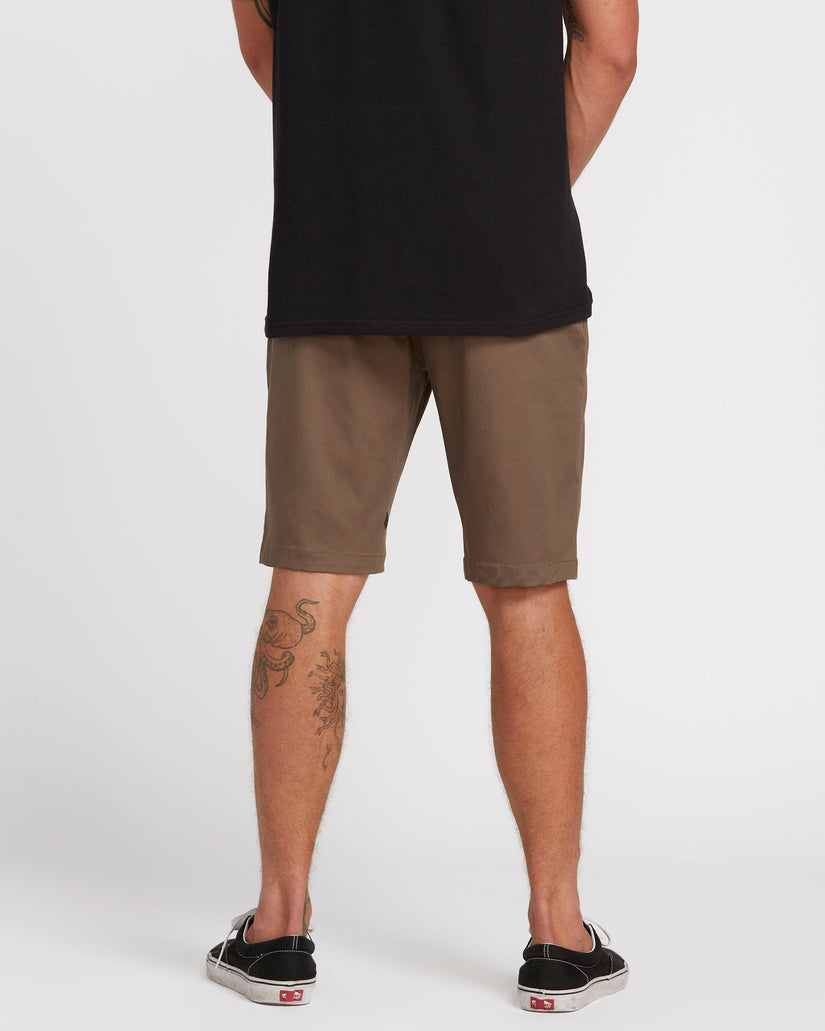 Frickin Modern Stretch 21" Shorts - MUSHROOM