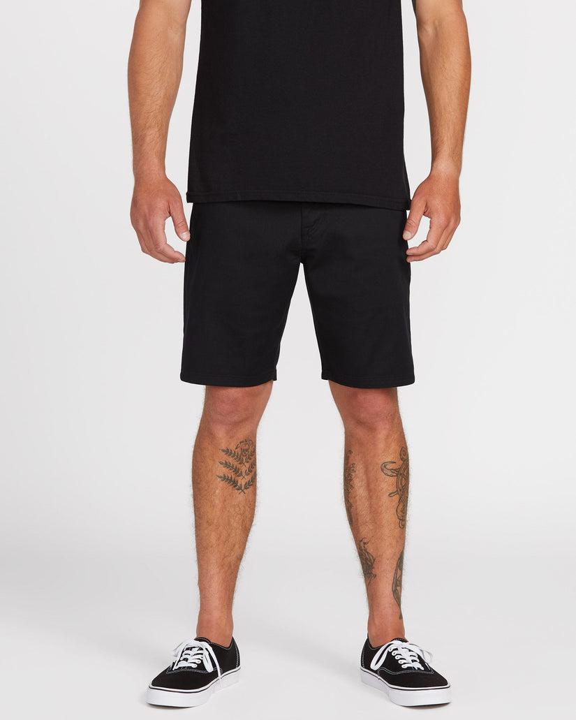 Frickin Modern 19" Strech Shorts - BLACK