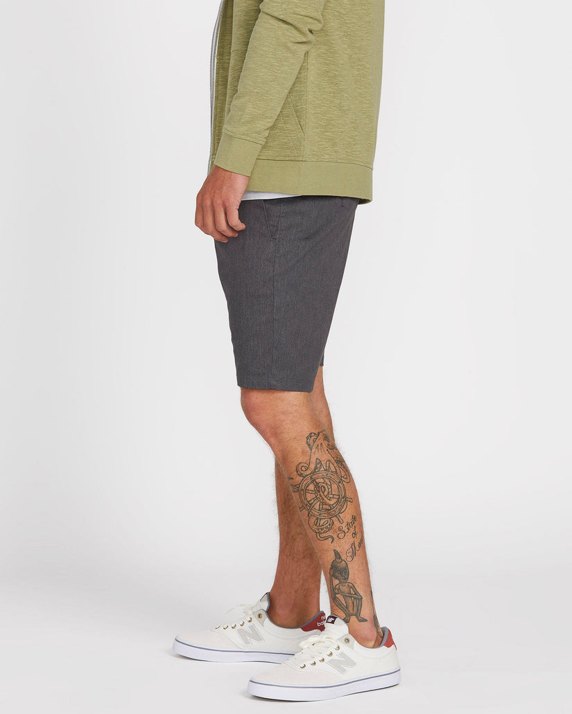 Frickin Modern 19" Strech Shorts - CHARCOAL HEATHER