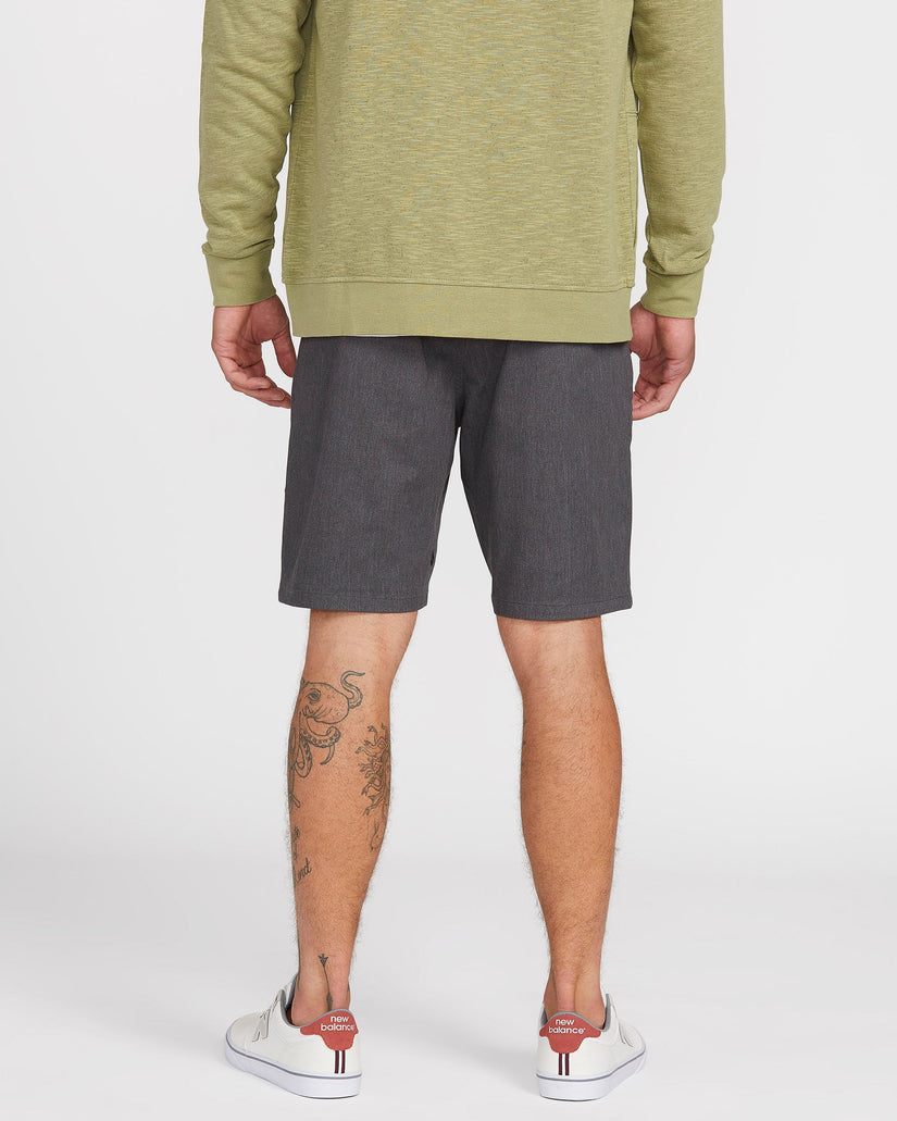 Frickin Modern 19" Strech Shorts - CHARCOAL HEATHER