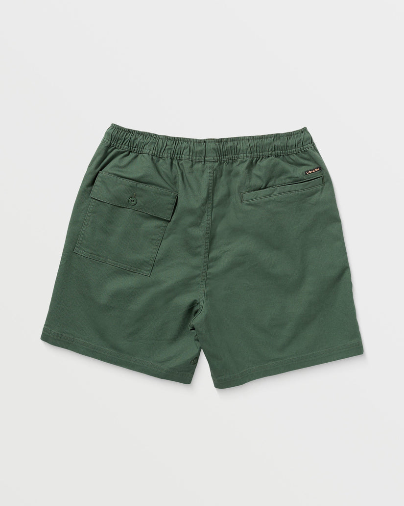 High Stone Elasticated Waist 18" Shorts - ALPINE