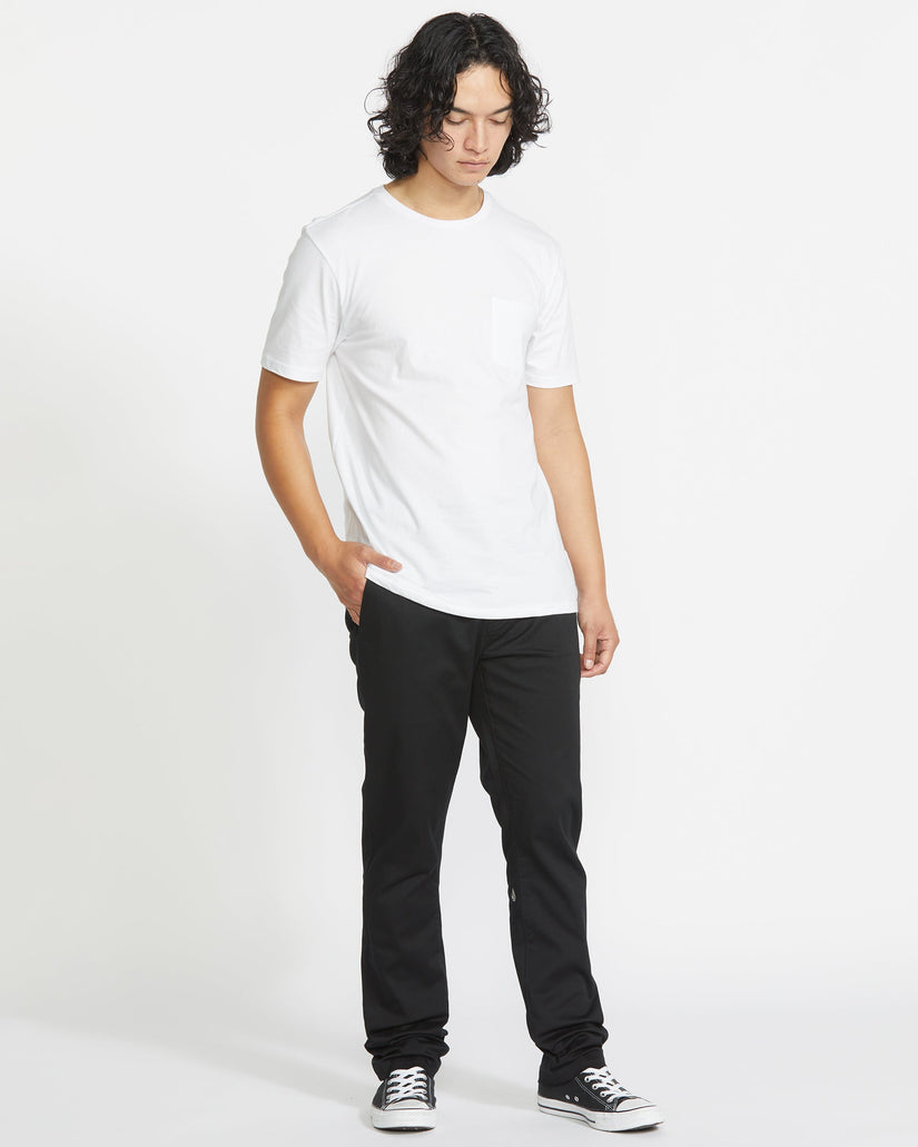 Frickin Slim Stretch Chino Hose - BLACK