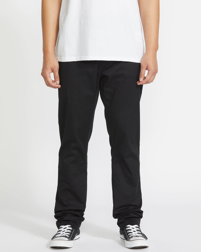 Frickin Slim Stretch Chino Hose - BLACK