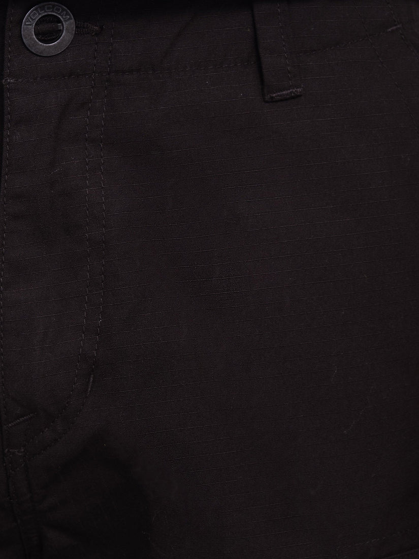 Strange Tripper Tapered Cargohose - Black