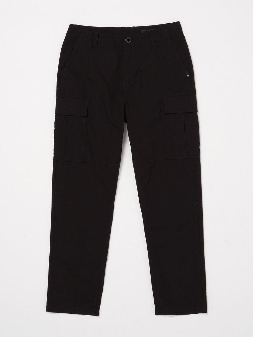 Strange Tripper Tapered Cargohose - Black