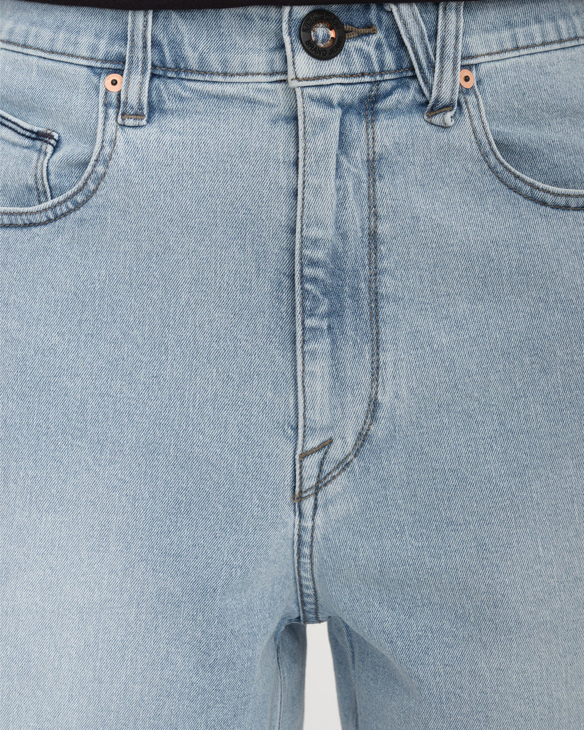 Billow Denim Shorts - DESERT DIRT INDIGO