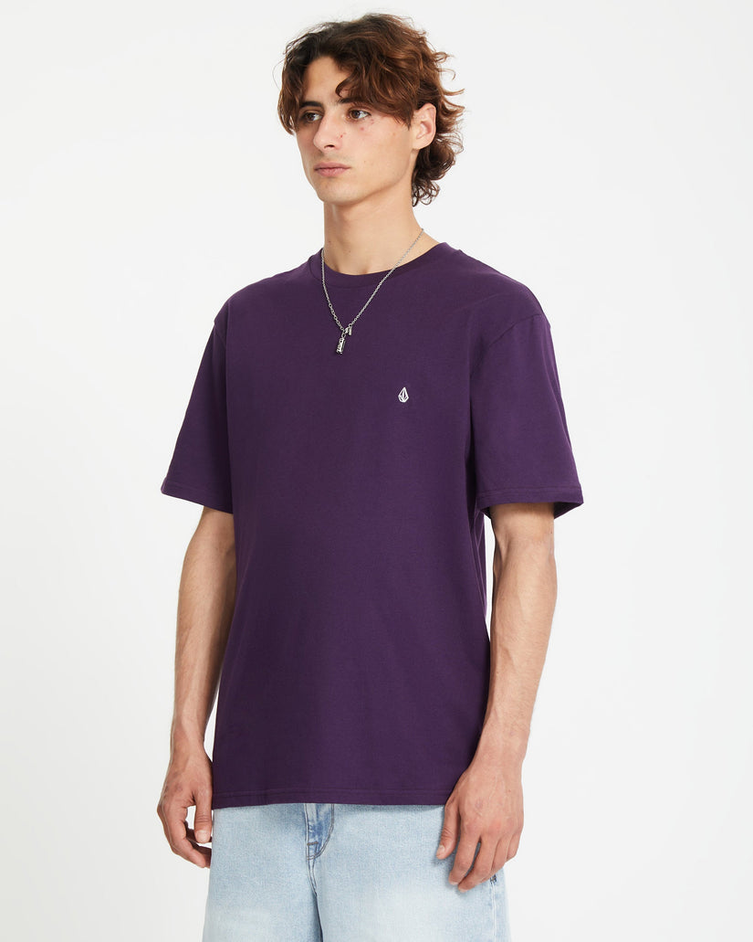 Stone Blanks T-shirt - GRAPE ROYALE