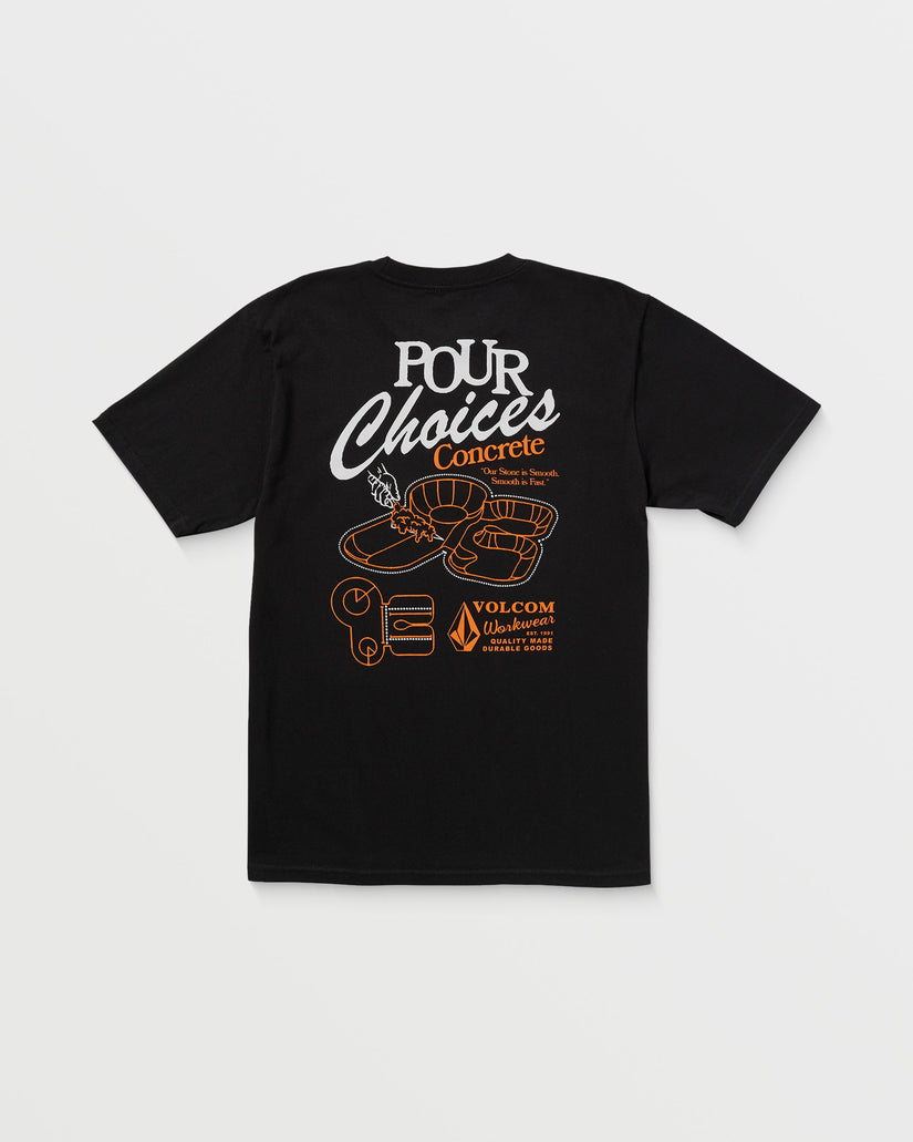 Pour Choices T-shirt - BLACK