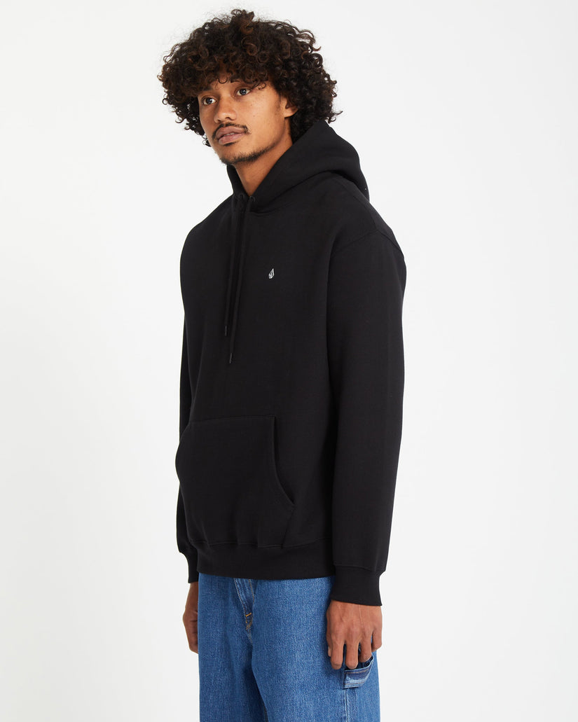 Single Stone Kapuzenpullover - BLACK