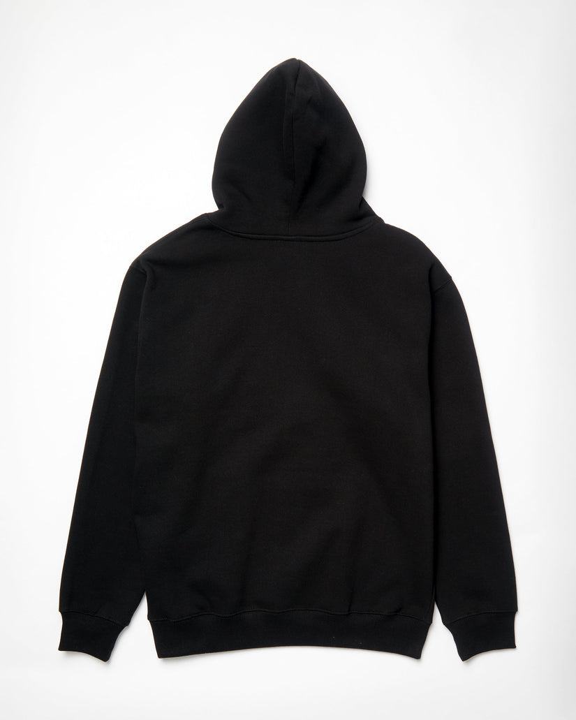 Single Stone Kapuzenpullover - BLACK