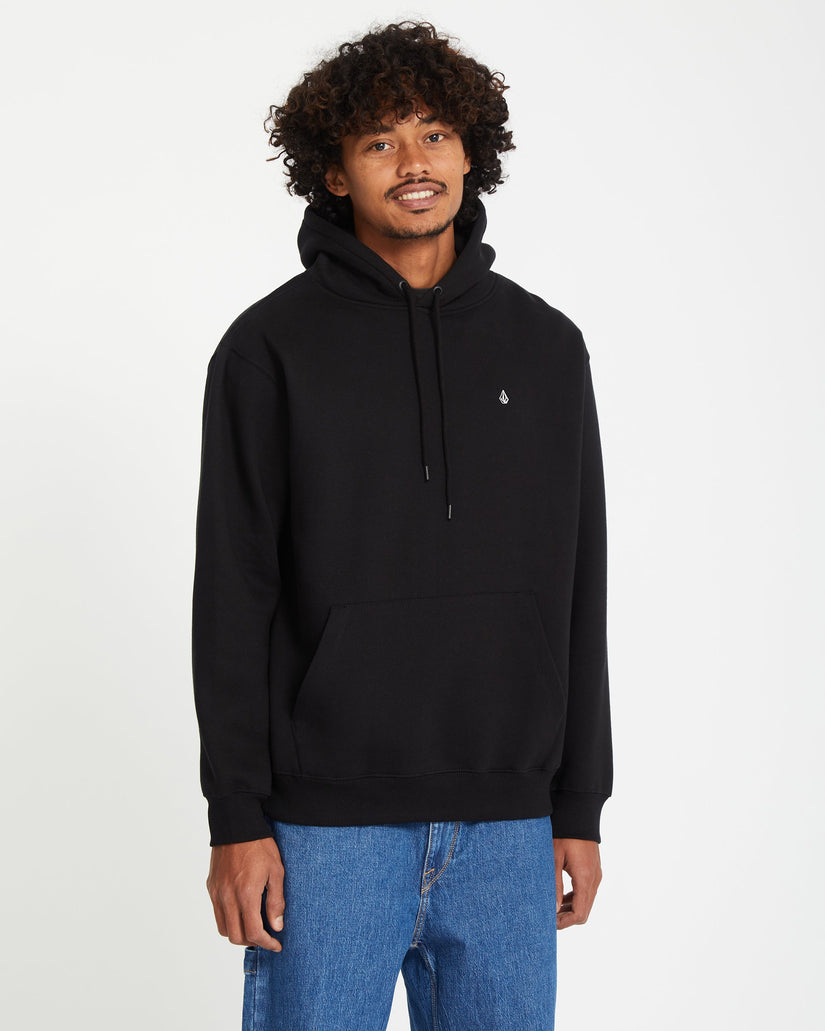 Single Stone Kapuzenpullover - BLACK