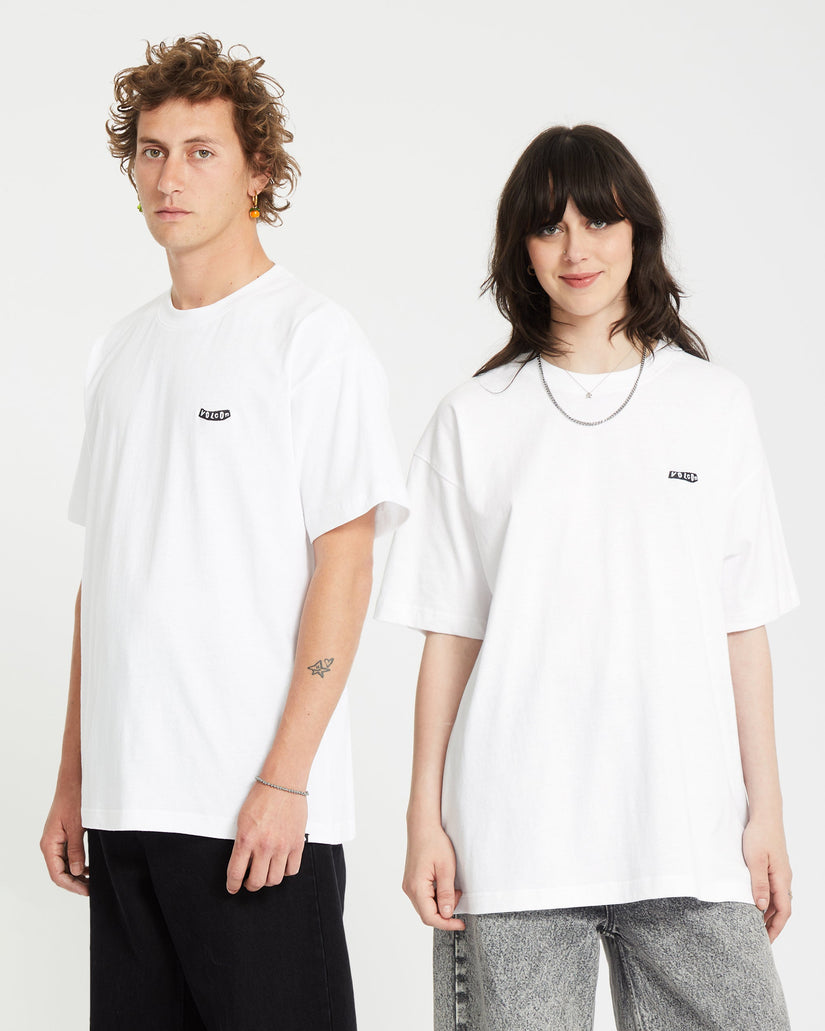 Pistol Stone T-shirt - WHITE