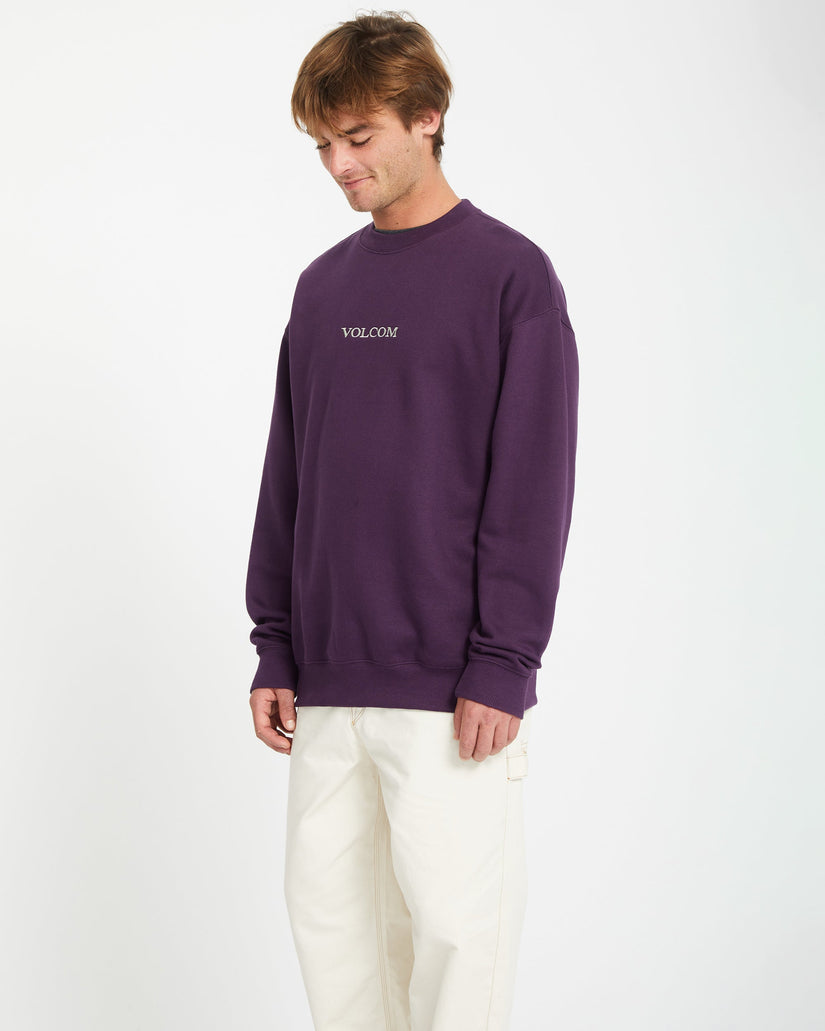 Volcom Stone Pullover - GRAPE ROYALE