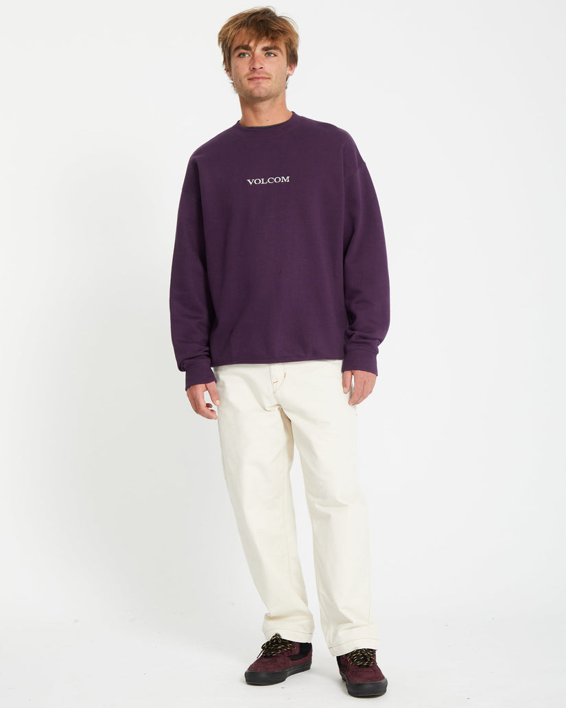 Volcom Stone Pullover - GRAPE ROYALE