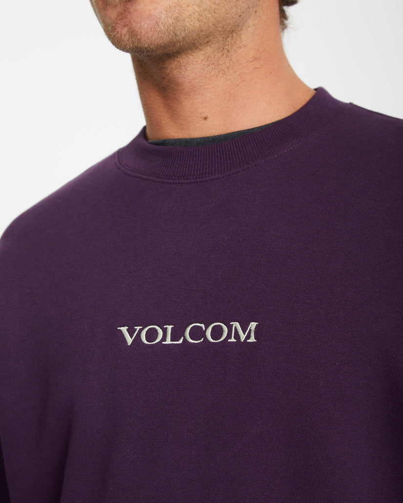 Volcom Stone Pullover - GRAPE ROYALE