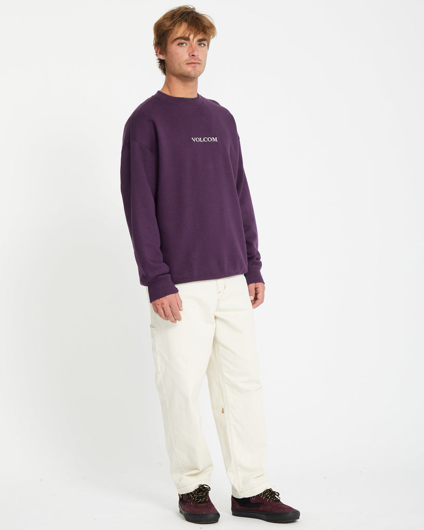 Volcom Stone Pullover - GRAPE ROYALE