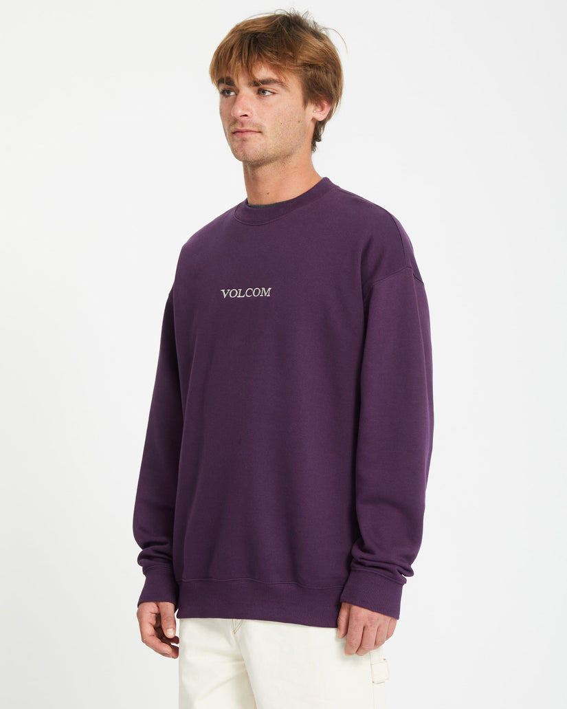 Volcom Stone Pullover - GRAPE ROYALE