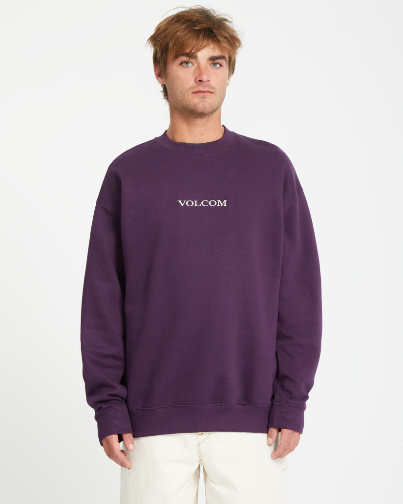 Volcom Stone Pullover - GRAPE ROYALE