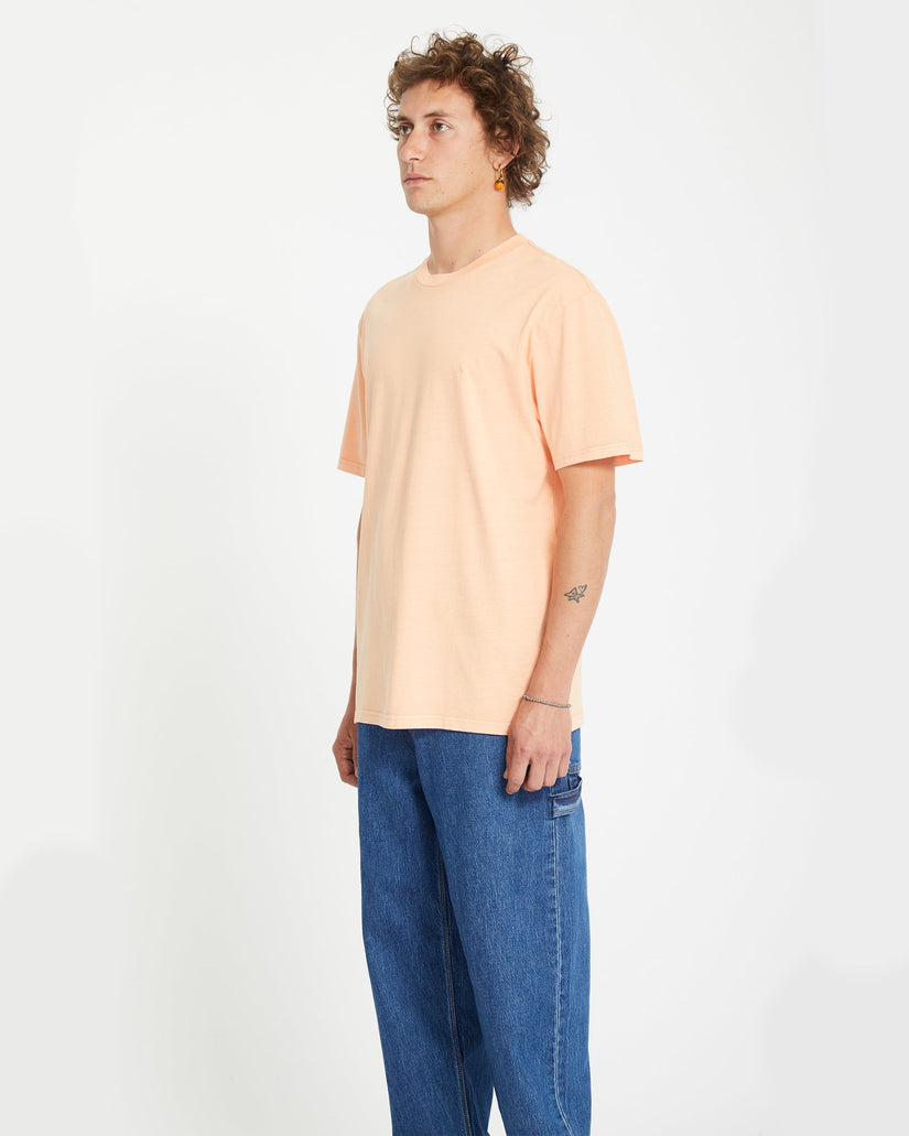 Solid Stone T-shirt - PALE PEACH