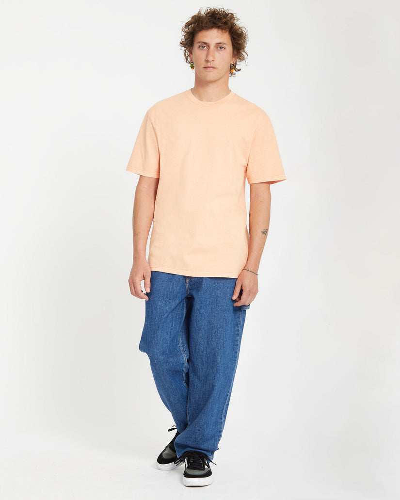 Solid Stone T-shirt - PALE PEACH