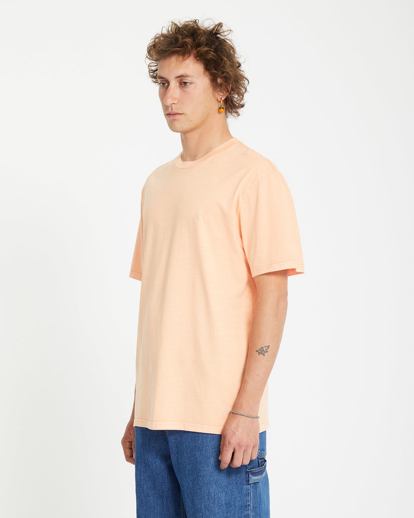 Solid Stone T-shirt - PALE PEACH