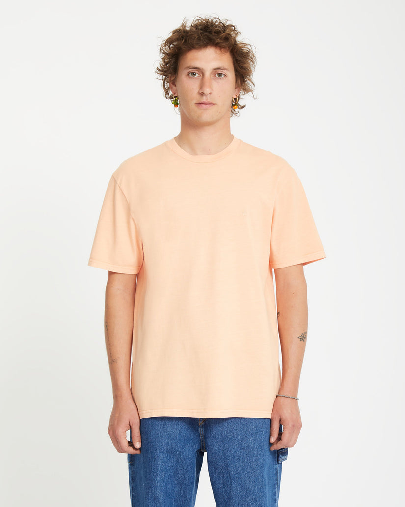 Solid Stone T-shirt - PALE PEACH