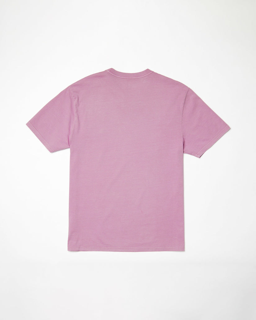 Solid Stone T-shirt - STEEL PURPLE