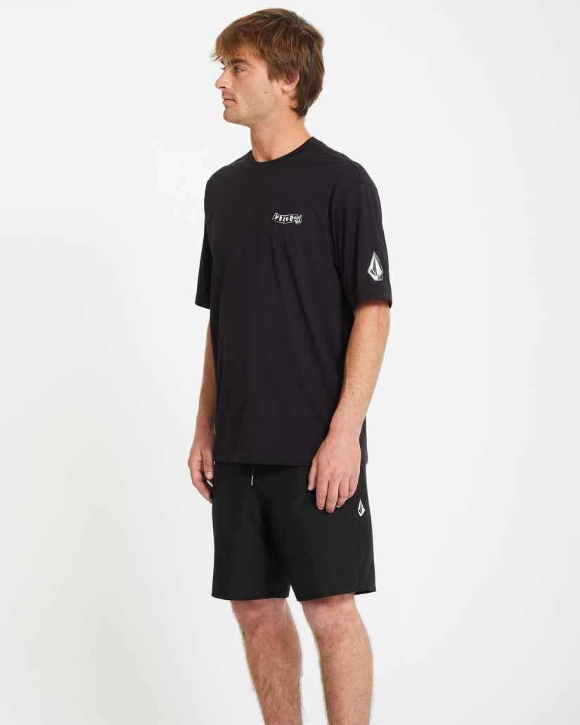 Pistol Surf Rashguard - BLACK