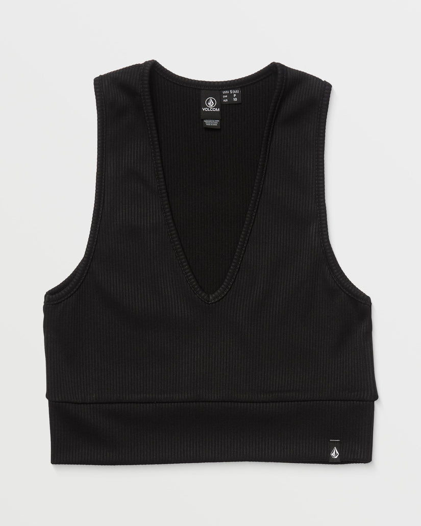 Gimmestank Rib Top - BLACK