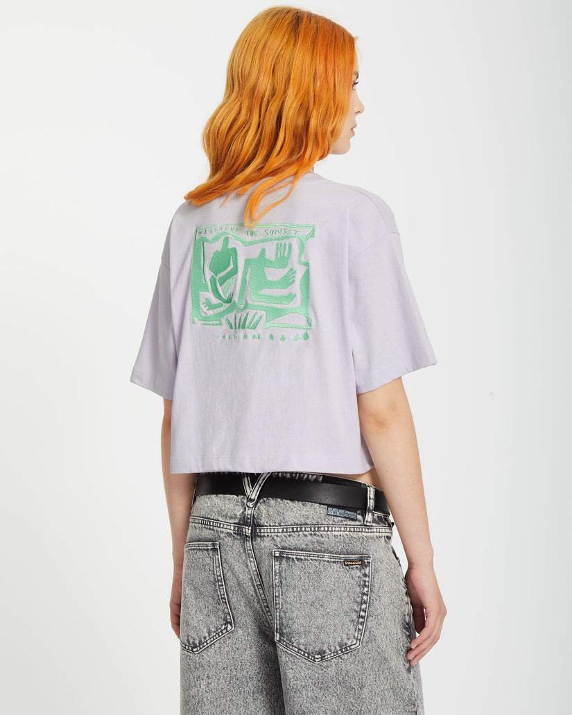 Drumstone T-shirt - DUSTY LAVENDER