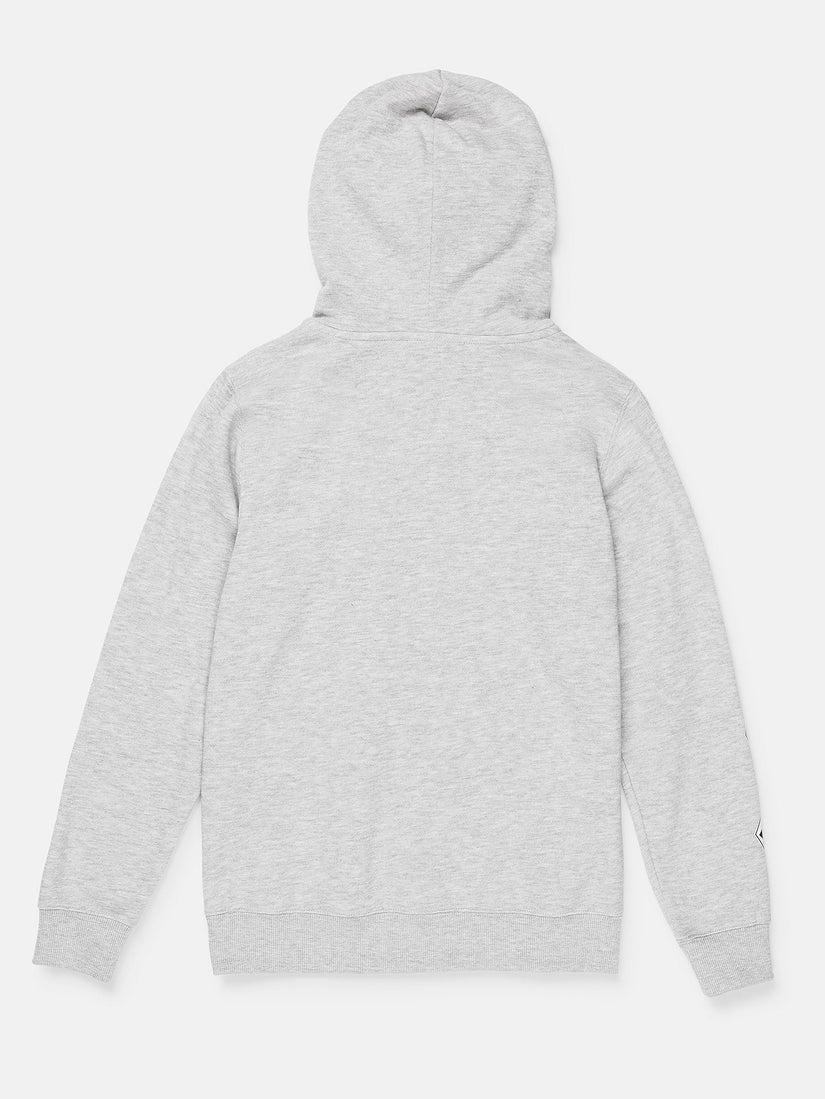 Iconic Stone Hoodie - Heather Grey  - (KINDER)