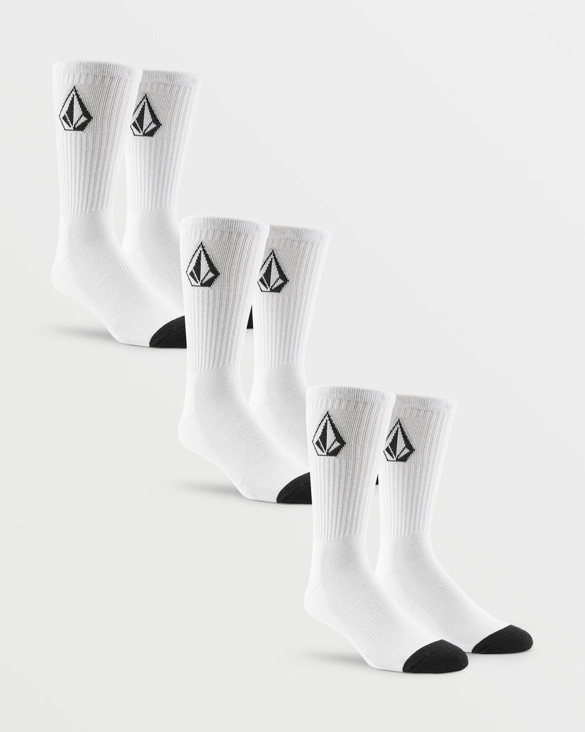 Full Stone Socken (3er Packung) - WHITE