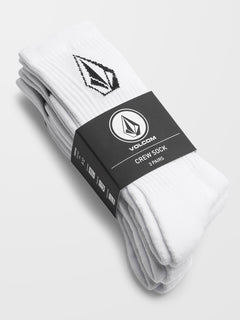 Full Stone Socken (3 Pack) - White