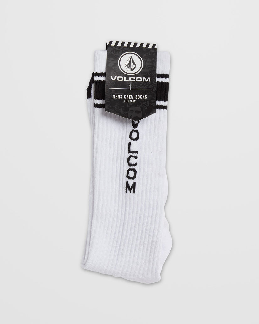 High Stripe Socken - WHITE