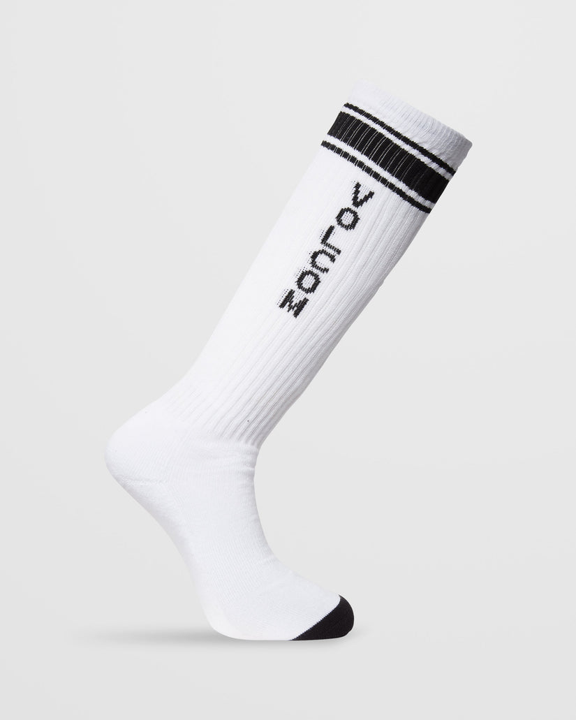 High Stripe Socken - WHITE