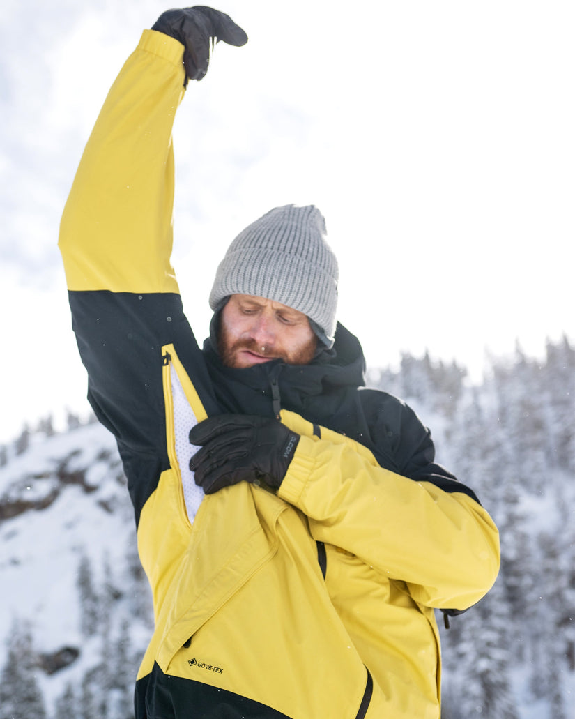 Tds 2L Gore-Tex Jacke - Dark Yellow