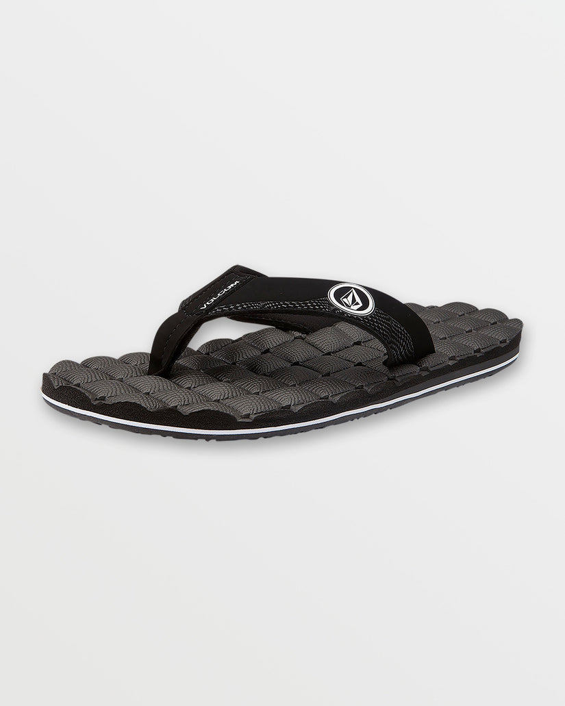 Recliner Sandalen - BLACK WHITE