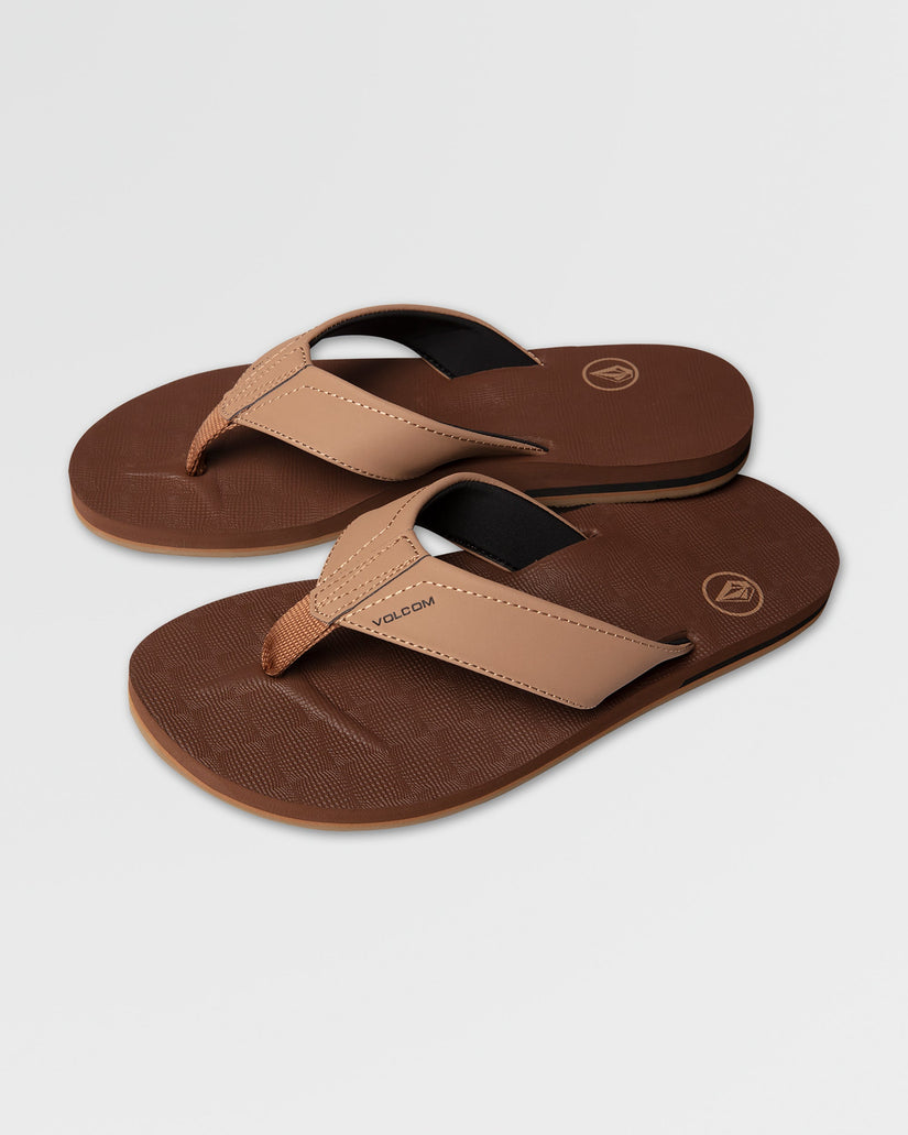 Victor Sandalen - BROWN KHAKI