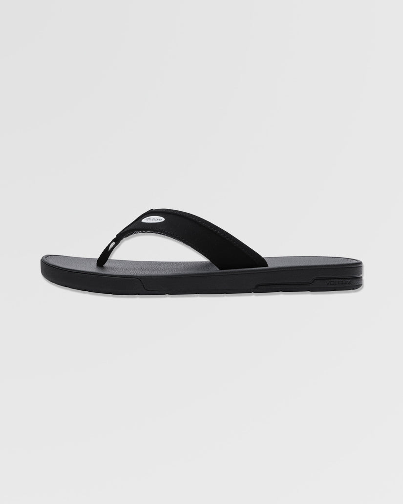 Jack Robinson Sandalen - BLACK WHITE