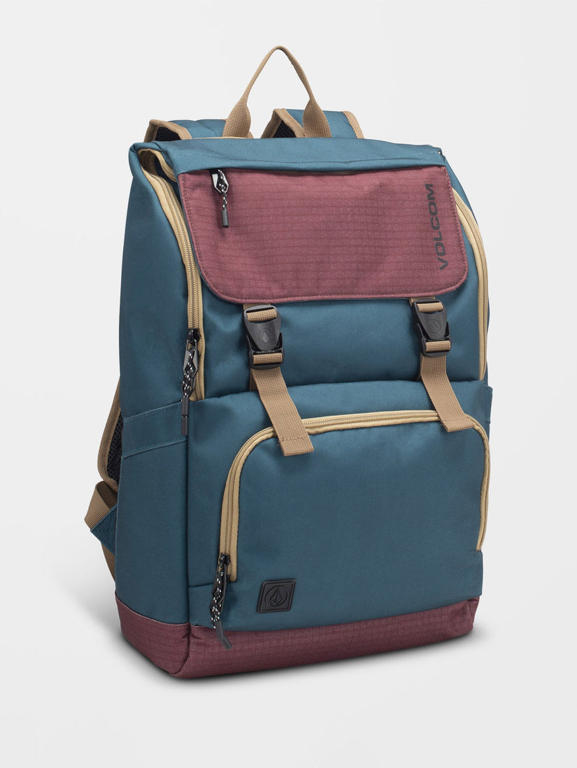 Charter Fold Over Rucksack - Merlot