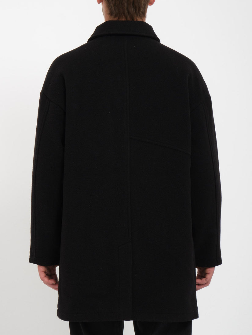 FLOYDER PEACOAT (A1732307_BLK) [B]