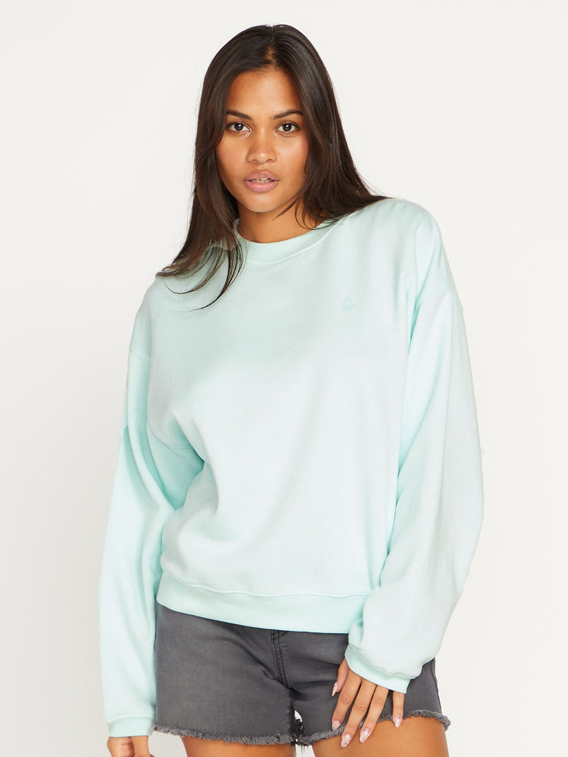 Stone Heart Ii Sweatshirt - PALE AQUA (B4612305_PAQ) [F]