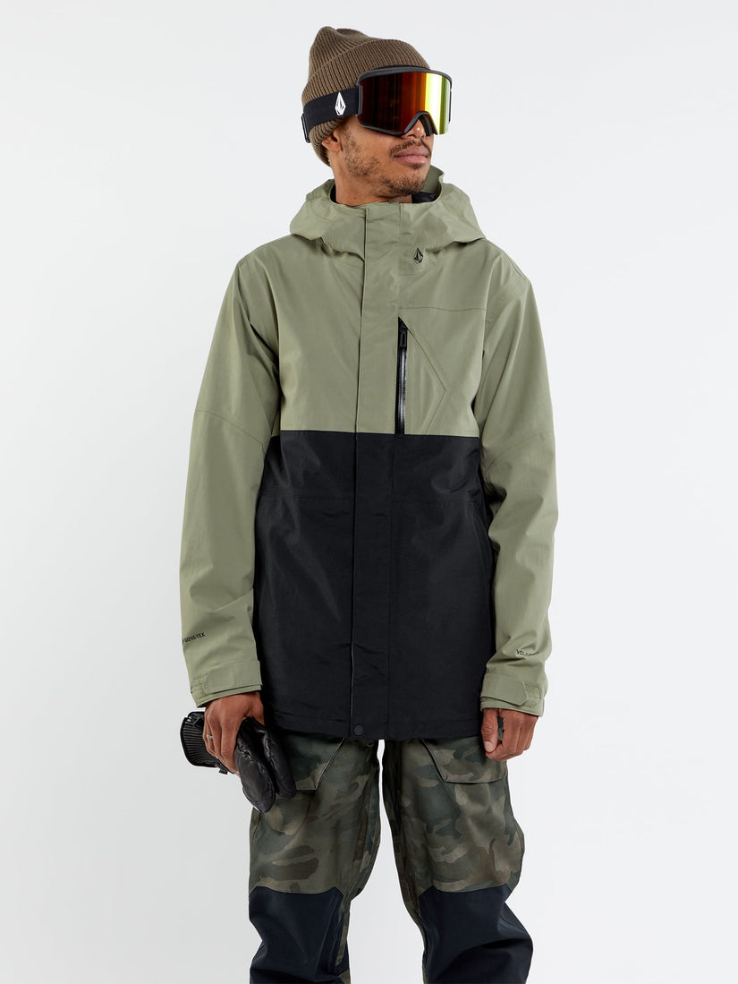 L Gore-Tex Jacket - LIGHT MILITARY (G0652406_LTM) [40]