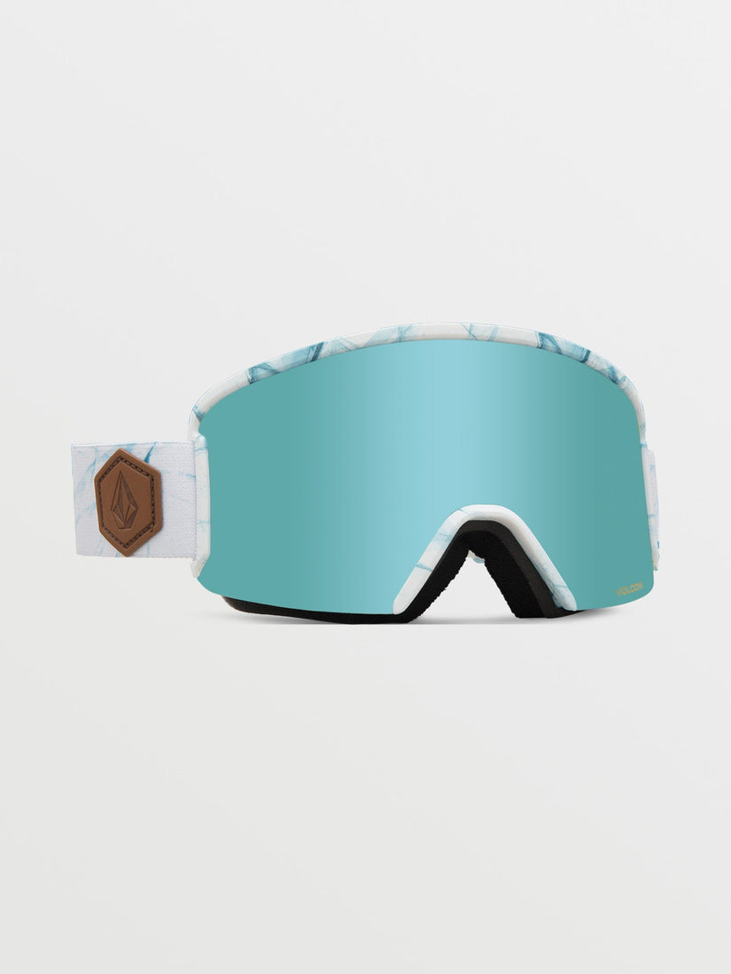 Garden White Ice Goggle (+ Bonus Lens - Dark Grey) - ICE CHROME (VG0123516_ICCH) [F]